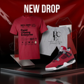 🔥 PCE DRIP Cardinal Set (Grey & Red Edition) SHOES NOT INCLUDED