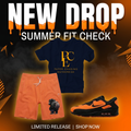 PCE DRIP Orange Gorilla Short Set SHOES NOT INCLUDED