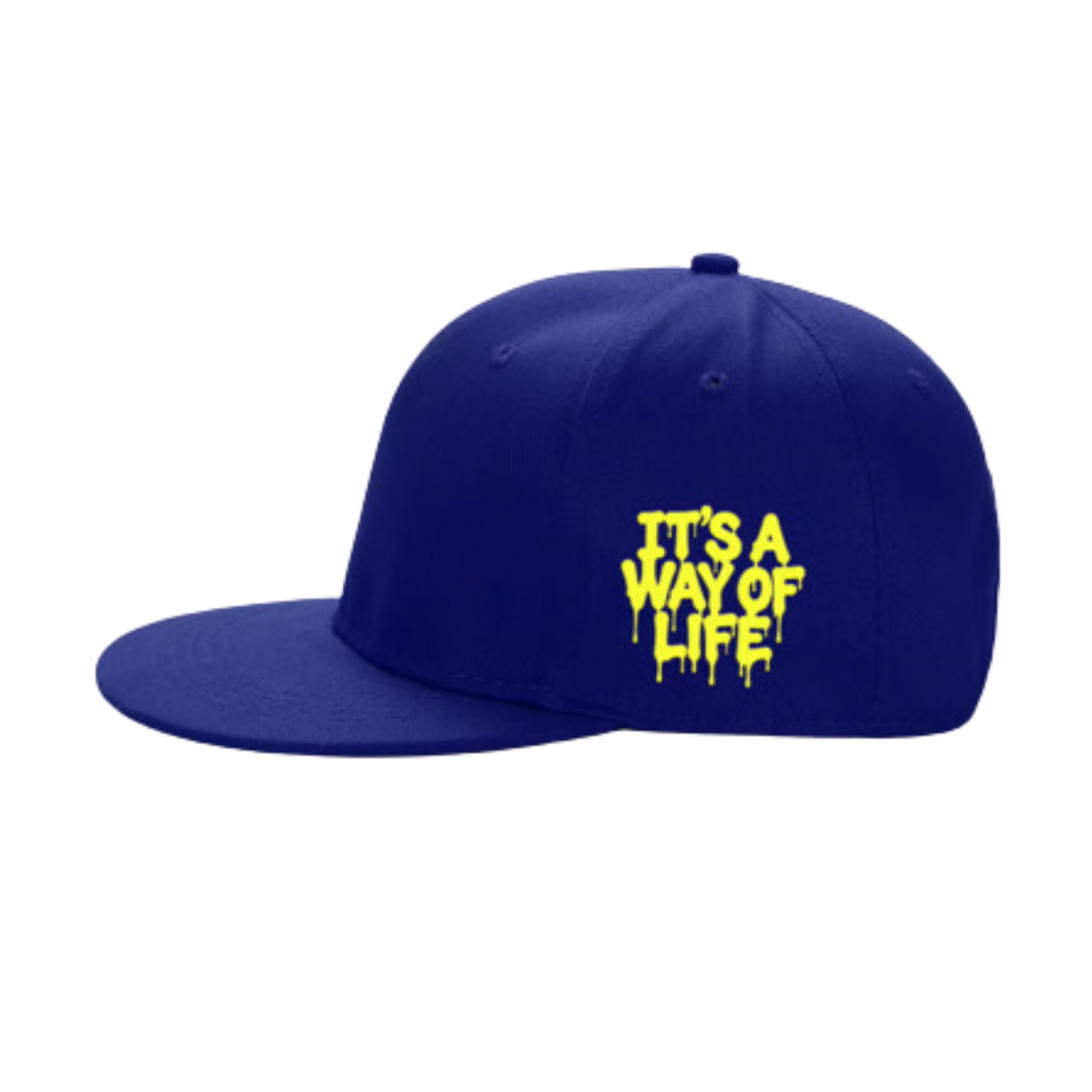 Navy Blue/Yellow PCE Hat – “It’s A Way of Life” Edition