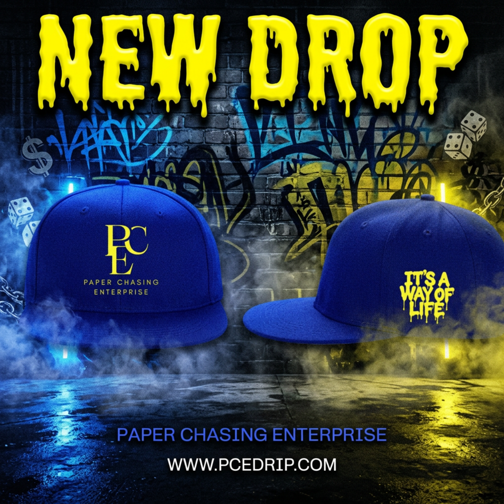 Navy Blue/Yellow PCE Hat – “It’s A Way of Life” Edition