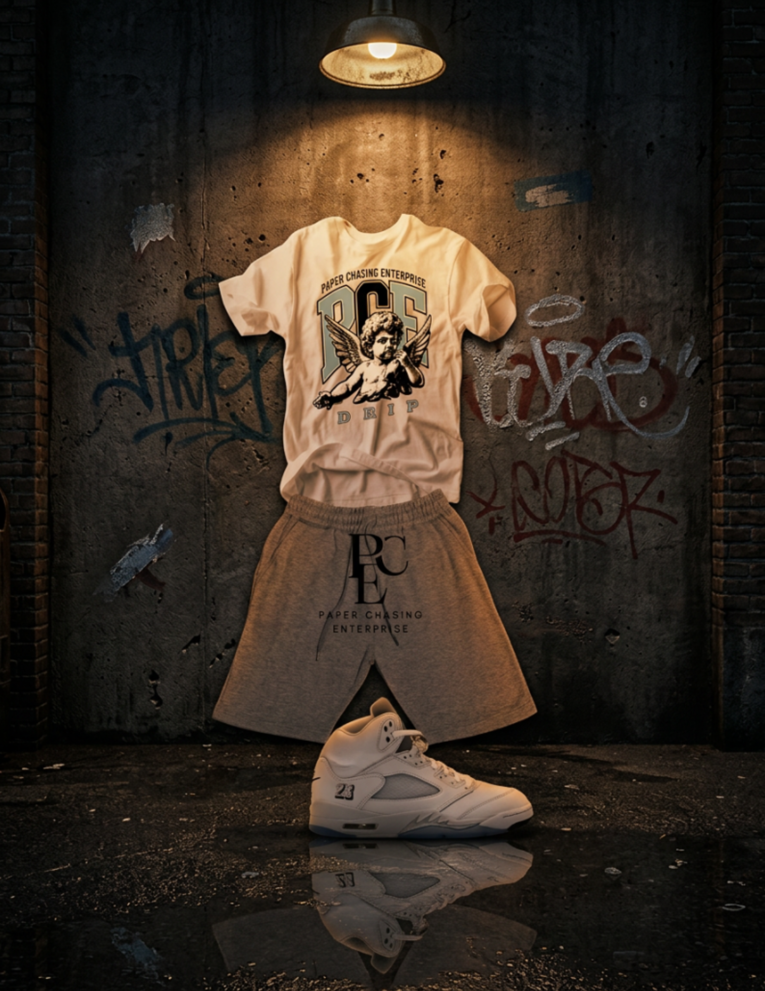 PCE DRIP “Silent Motion” Luxury Streetwear Set (shoes not included)