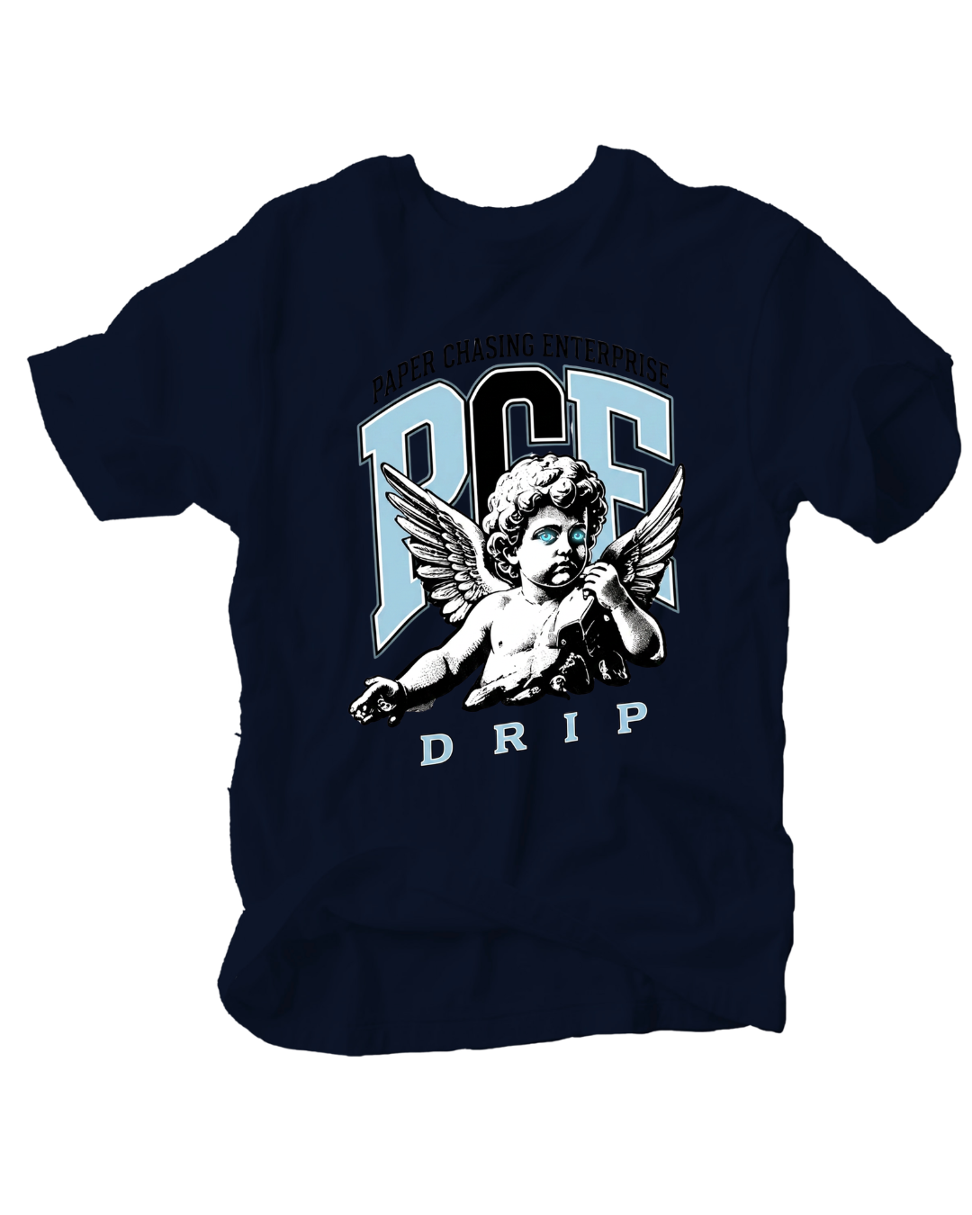Paper Chasing Enterprise “PCE Drip” Cherub Tee
