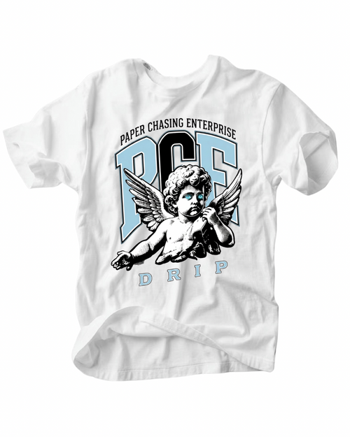 Paper Chasing Enterprise “PCE Drip” Cherub Tee