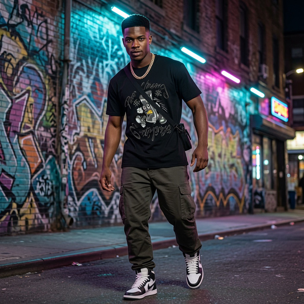 Paper Chasing Enterprise “Running Money” Tee