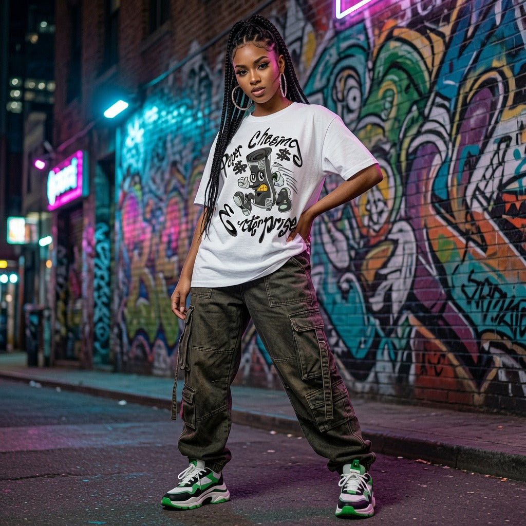 Paper Chasing Enterprise “Running Money” Tee