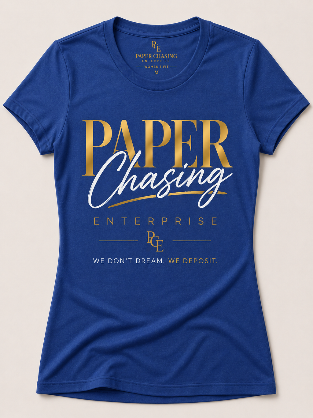 Paper Chasing Enterprise™ Women’s Signature Graphic Tee – Boss Collection